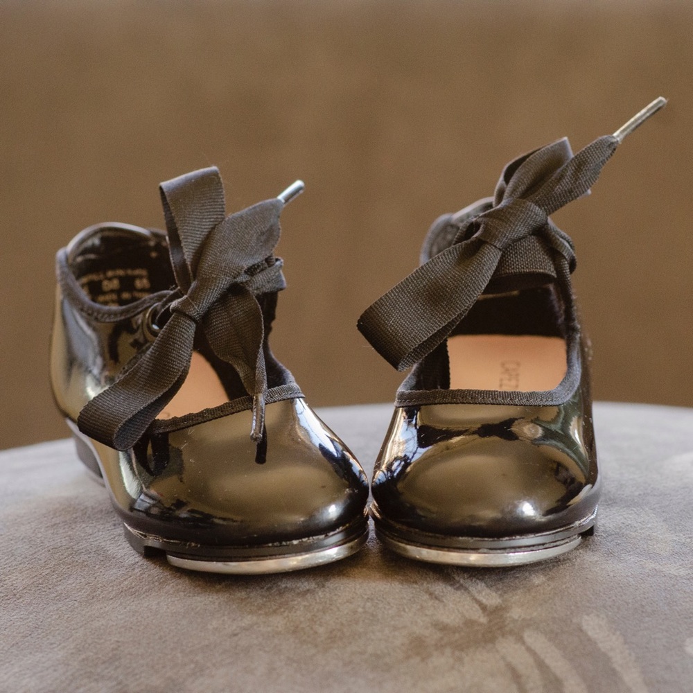 Girl tap shoes